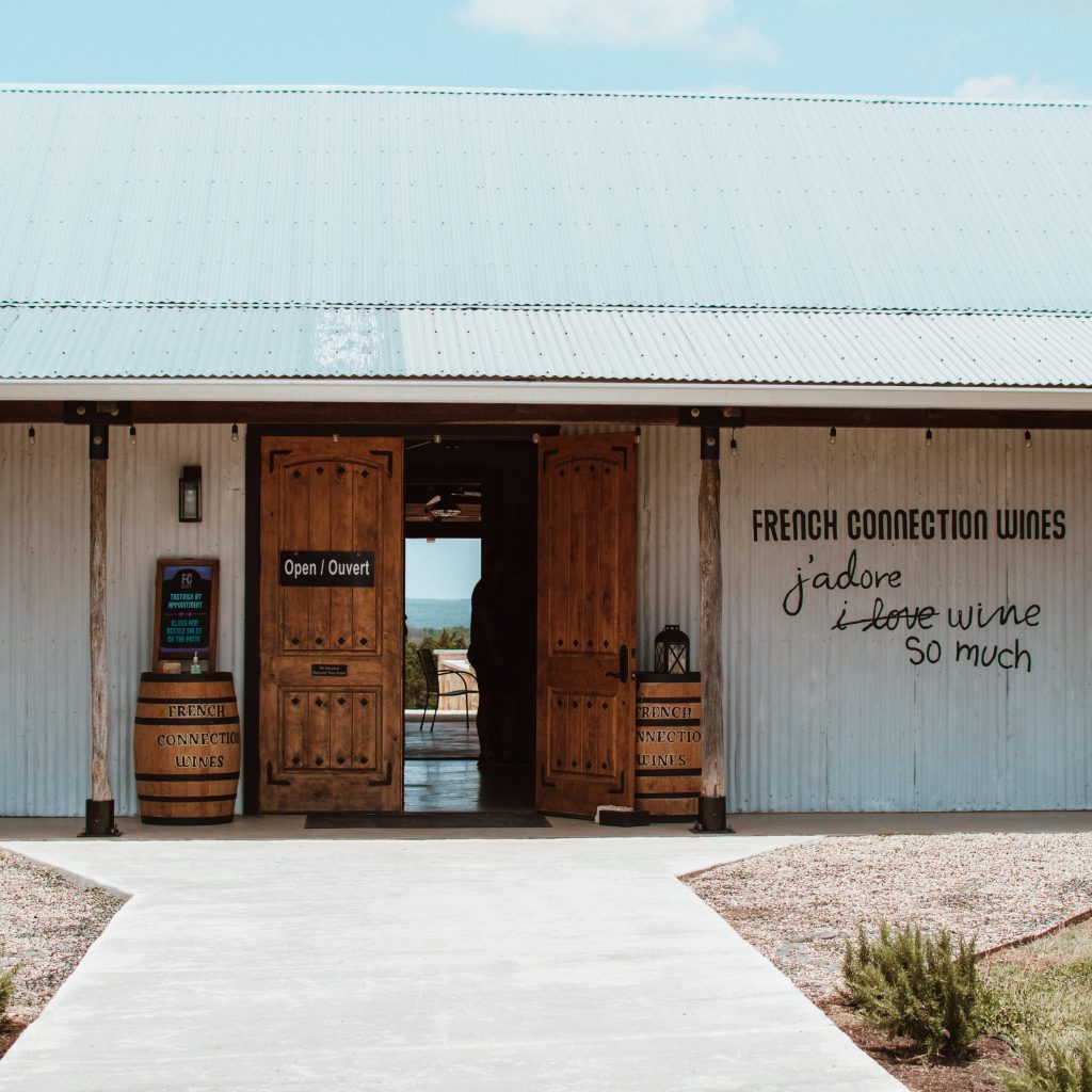 French Connection Winery, best wineries in Fredericksburg Texas, Fredericksburg Texas, Texas Hill Country wineries, French wine in Texas, hand-crafted Texas wine