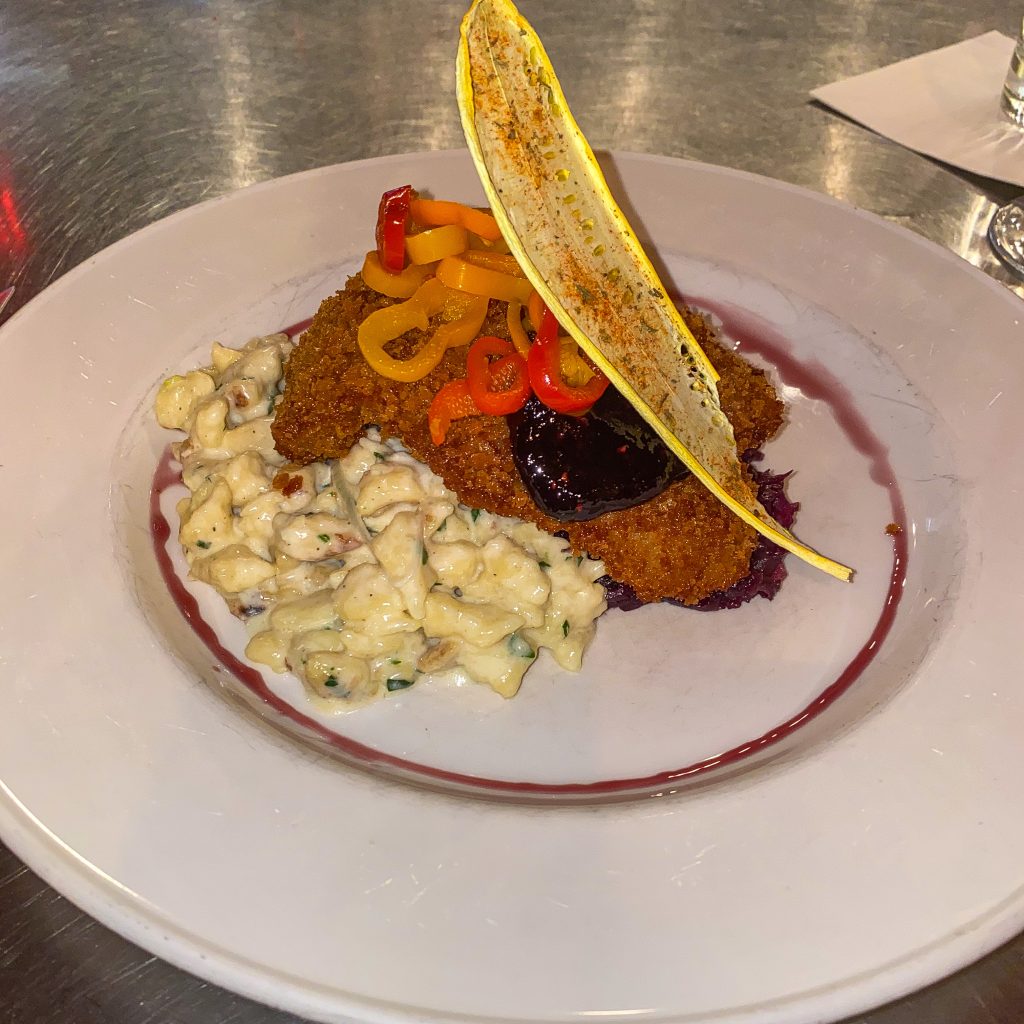 Duck Schnitzel at Otto's German Bistro restaurant in Fredericksburg. The Luxurious Escape to the Heart of Texas Hill Country You Need To Book. Dwell Well Experience. Dwell Well Rental Properties. Kerrville, TX. Fredericksburg, TX. Texas Hill Country