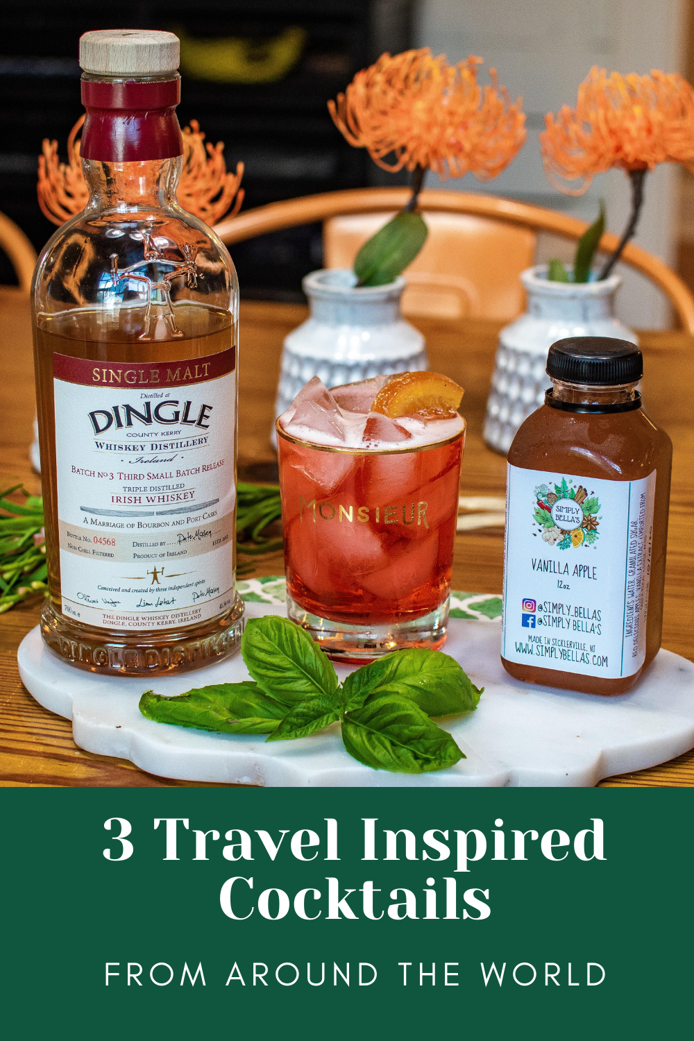 3 Travel Inspired Cocktails from Around the World. Landry Has Landed