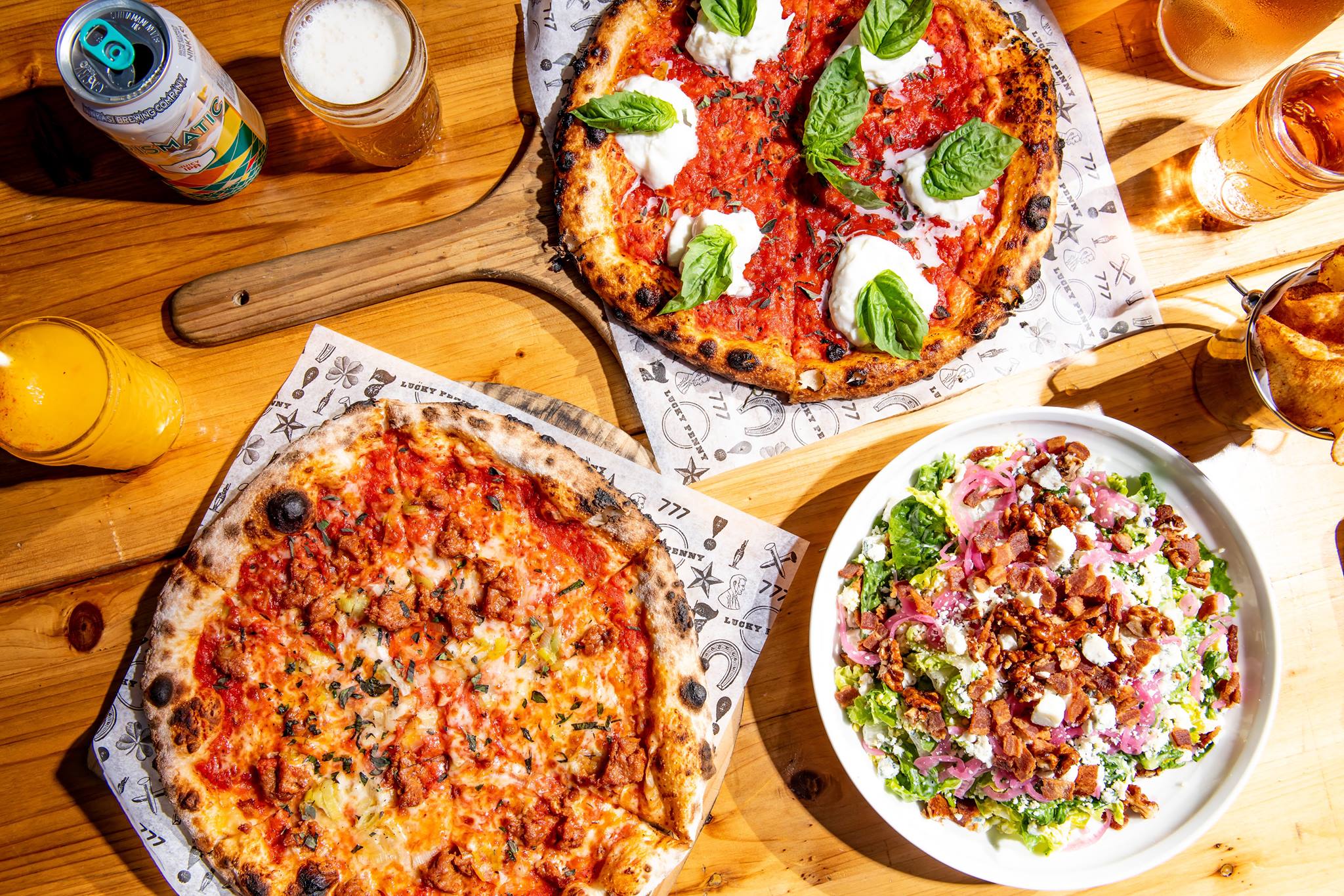 Lucky Penny in Santa Barbara. Best restaurants in Santa Barbara. Best lunch in Santa Barbara. Where to eat lunch in Santa Barbara. Best Pizza Santa Barbara