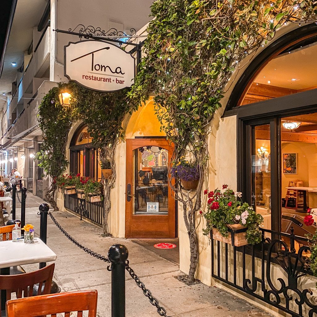 Toma Restaurant Santa Barbara. Best restaurants in Santa Barbara. Best dinner in Santa Barbara. Where to eat dinner in Santa Barbara. Italian restaurants Santa Barbara.